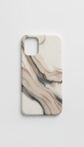 CaseCraft Coque iPhone 17 / 17 Pro / 17 Pro Max – Silicone Veiné Tawny Mat